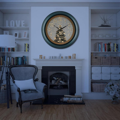 Solid Wood Wall Clock