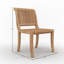 Stacking Teak Patio Dining Chair
