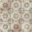 D'Anticatto Decor Florence 9" x 9" Porcelain Patterned Wall & Floor Tile
