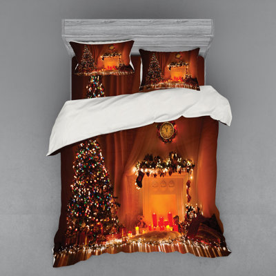 Farmhouse / Country Polyester Duvet Cover