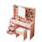Bohuslava Vanity Table Stool Set-2031673712