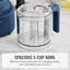 Hachoir 3 tasses Martha Stewart, indigo-134433254