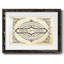 Étiquette française antique II - reproduction encadrée rustique avec tableau mat-1290094401-1290094402