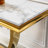 Bernson 47.2'' Marble Top Console Table-1934648129-1934648128