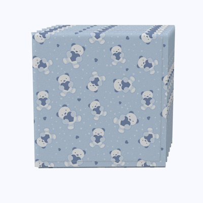 100% Cotton Kids Square Napkin