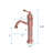 Antique Copper Bathroom Faucet Solid Brass Faucet S Style One Handle Faucet