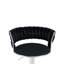 Andraya Swivel Upholstered Adjustable Height Counter Stool with Metal Frame-136914446