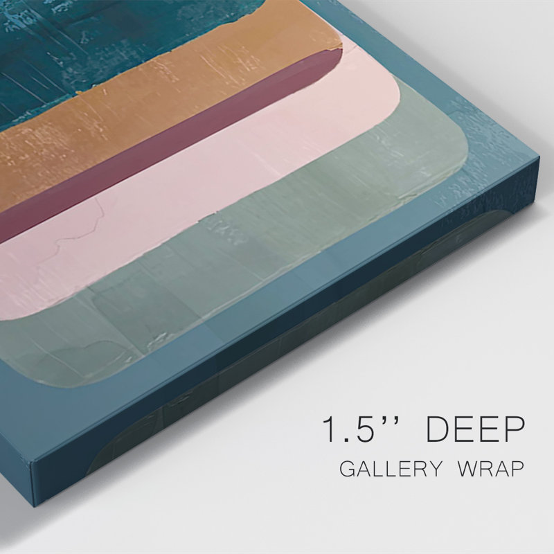Palette Formation I On Canvas Print