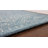 Kory Geometric Handmade Looped/Hooked Wool Azure Area Rug-32703683