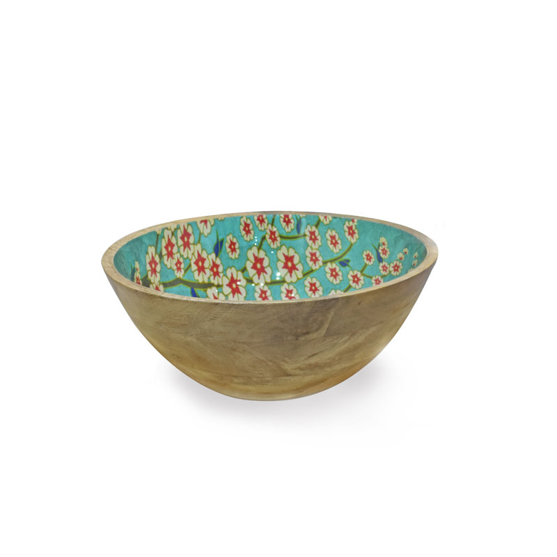 Red Barrel Studio® Wood Salad Bowl