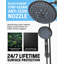 Pomme de douche à pluie double 1,75 GPM GPM-95127510