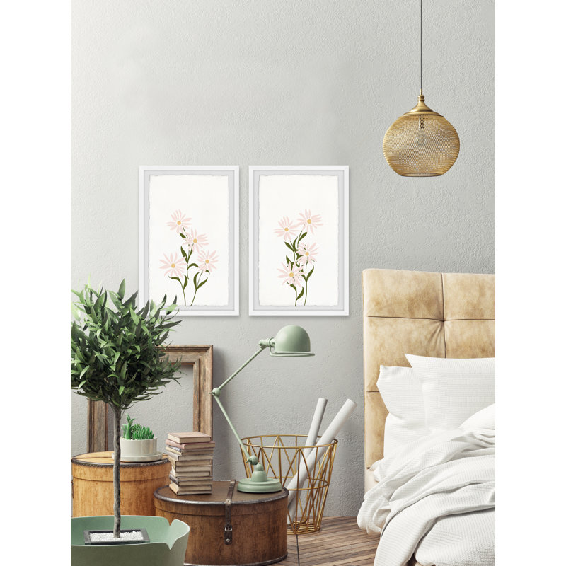 Happiness Blooms - 2 pièces, reproduction de cadre, L 16 po x H 24 po