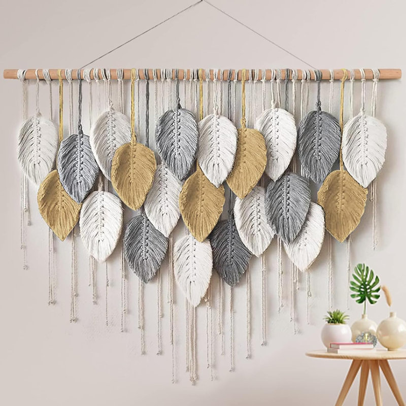 Macrame Wall Hanging,Boho Home Decor,Bohemian Woven Decoration