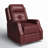 Rudisill Transitional Genuine Leather Swivel Rocker Manual Recliner-80890599
