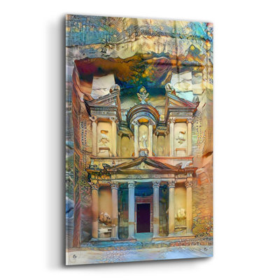 Petra Jordan par Pedro Gavidia - peinture sans cadre