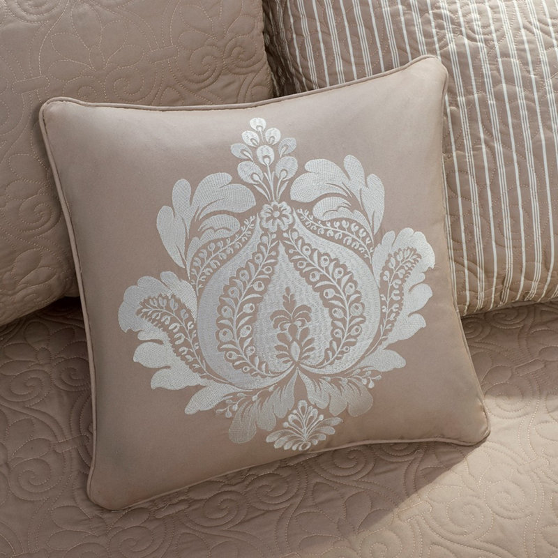 Reversible Daybed Cover Set In Khaki - 6 Piece Comfort Collection