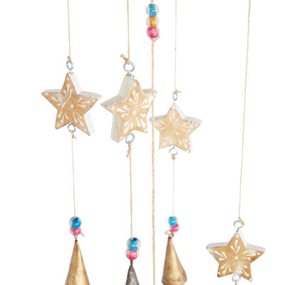 Étoile Heriberto traditionnelle avec carillon de perles