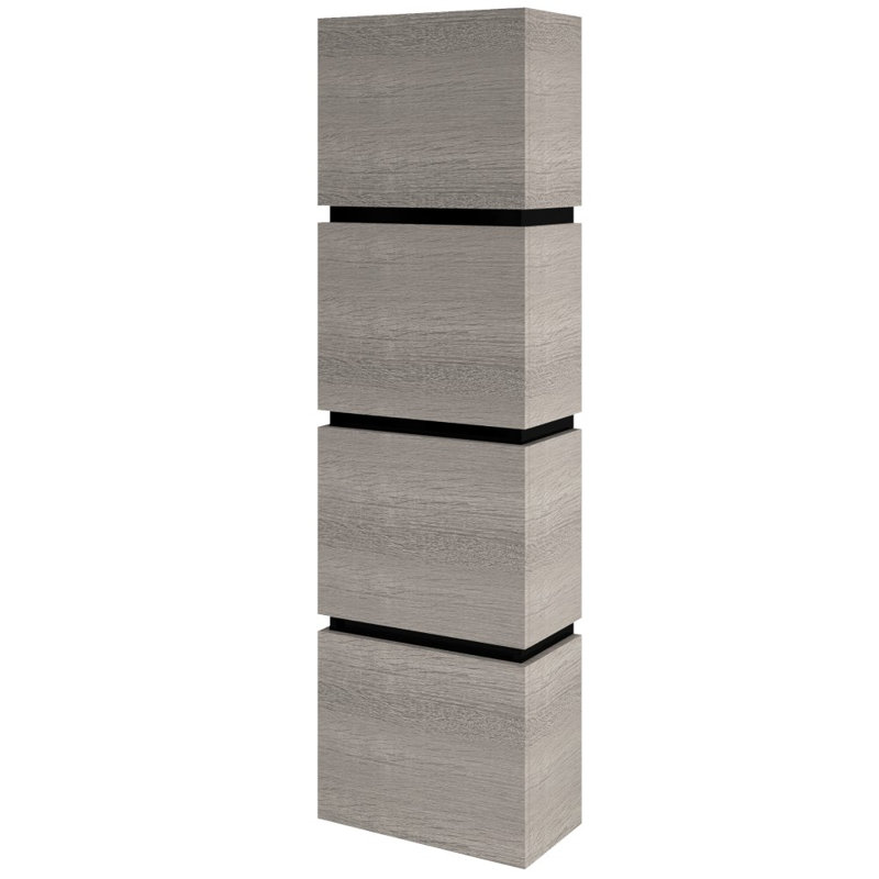 Turner Linen Cabinet, Oak Bardolino Grey
