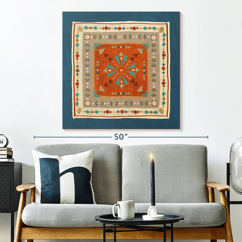 Lelar Southwest At Heart Tile V, 33" H x 33" W