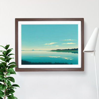 View of the Lake - Framed Print