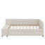 Lit plateforme simple tapissier en forme de L avec tiroirs-2000197748
