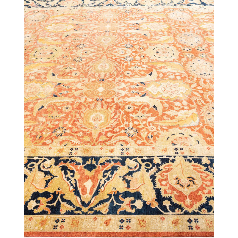 Classic One-of-a-Kind 8' 10" x 12' 5" Hand Knotted Area Rug
