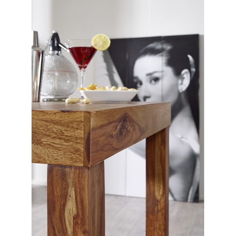 Solid Wood Base Dining Table