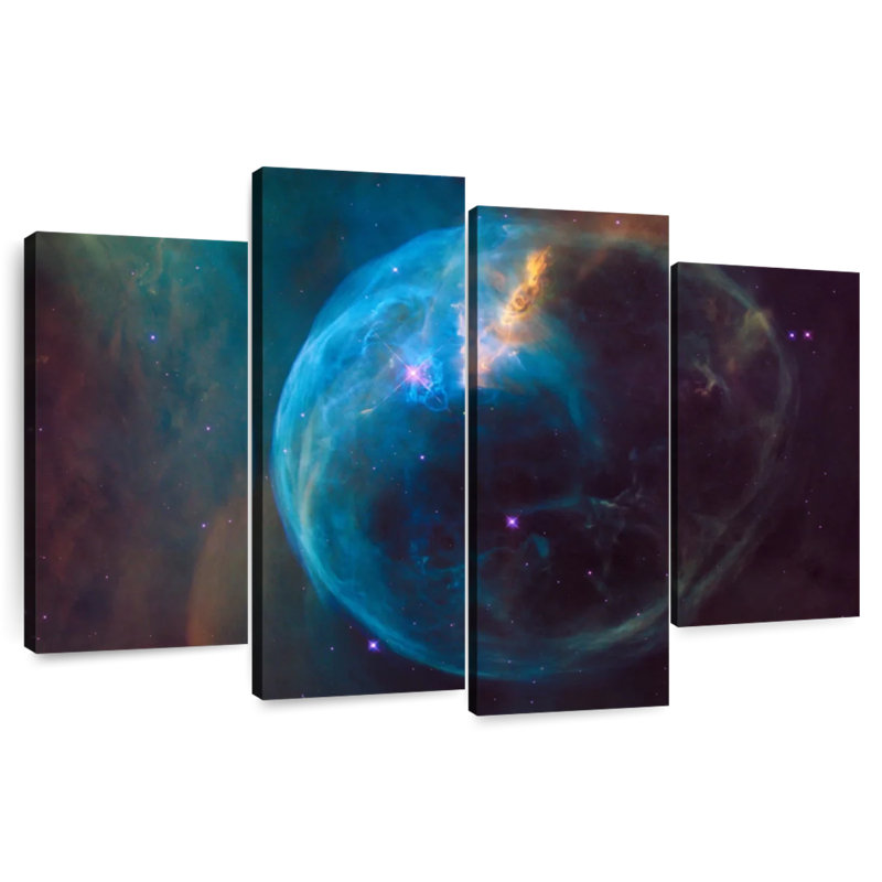 Oberle Bubble Nebula, 32" H x 52" W