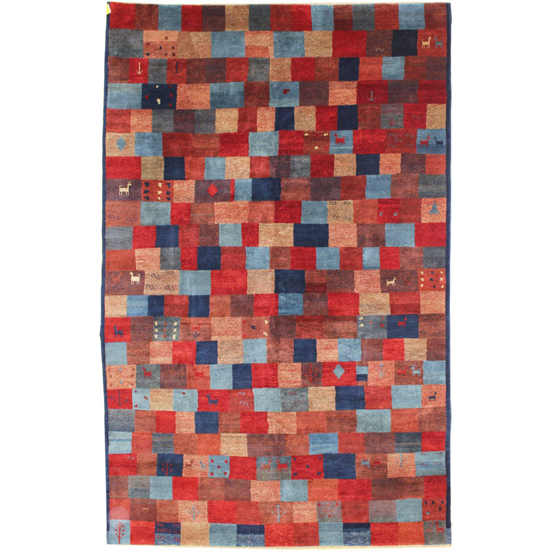 Gabbeh One-of-a-Kind 9'6" X 14' Area Rug