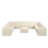 Boneless U Shape Modular Sectional Sofa