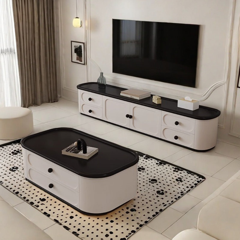 Combinaison meuble télé moderne avec table basse