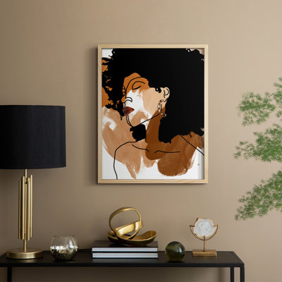 Phenomal Women II Framed Print - Solid Wood