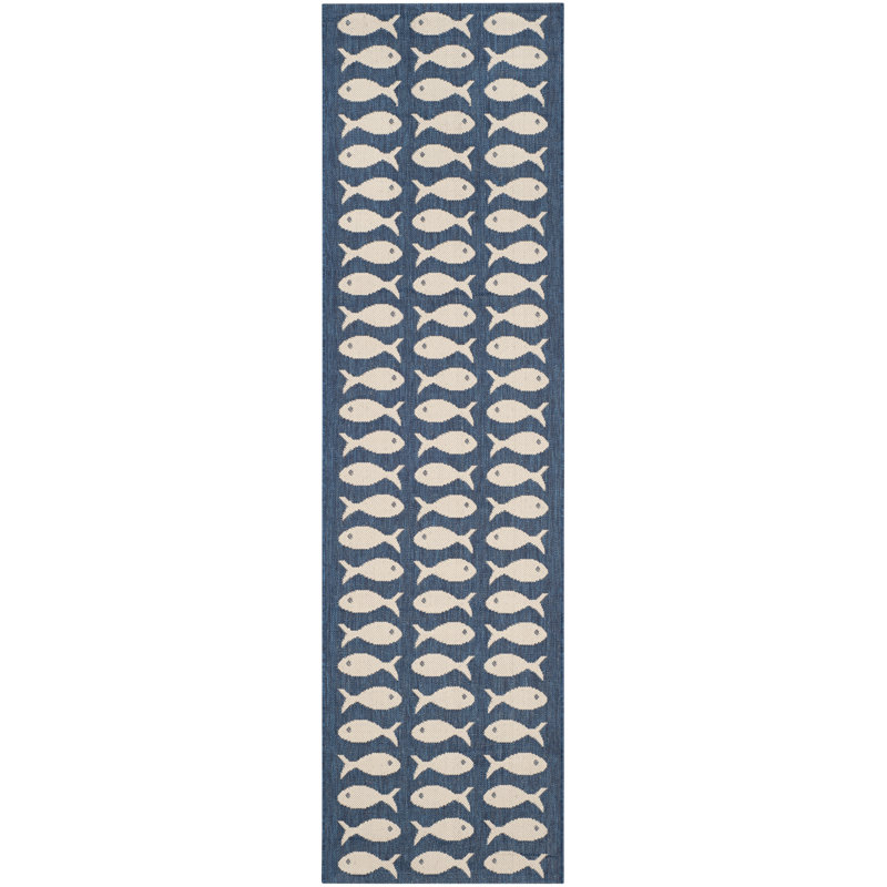 Paugh Performance Animal Print Indoor/Outdoor Area Rug, Runner 2'3" x 18'