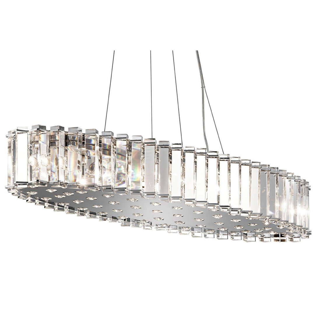 Kyler 12 - Light Chrome Kitchen Island Pendant