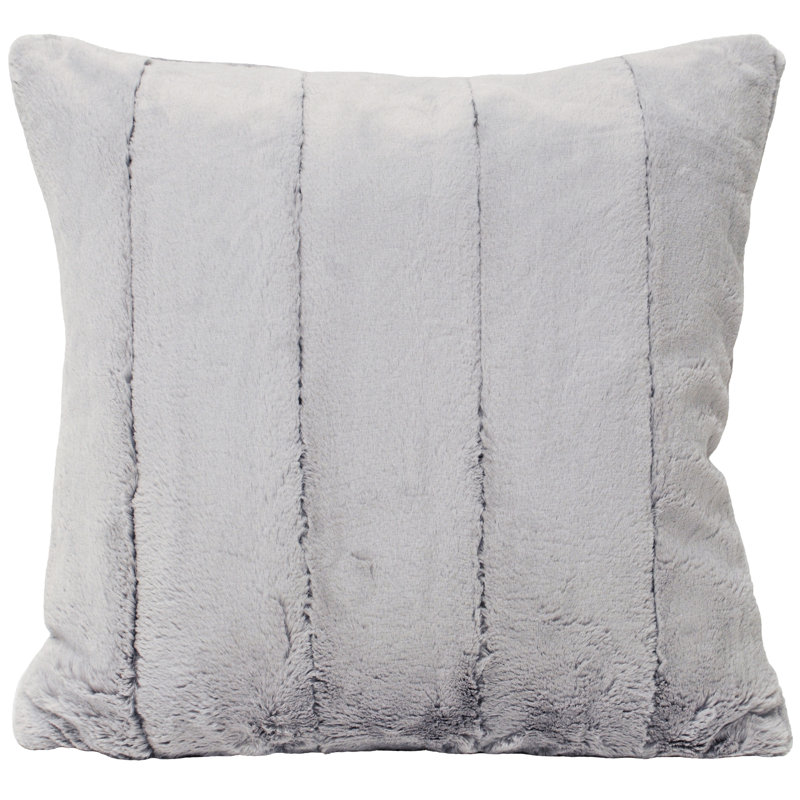 Berwick Square Pillow Cover, 55 x 55cm, Grey