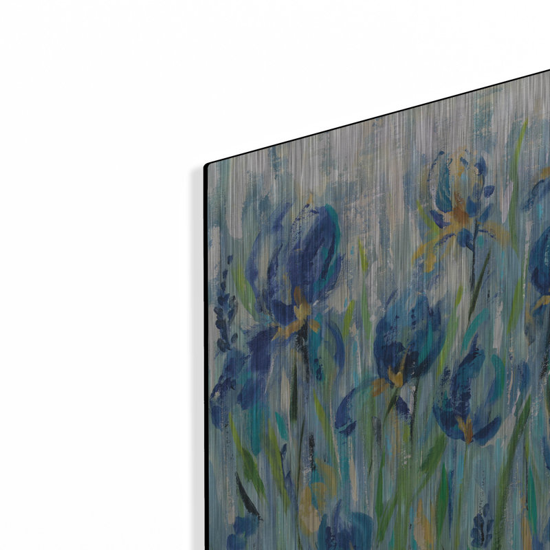 «Iris Flower Bed» par Silvia Vassileva, H 12 po x l 16 po