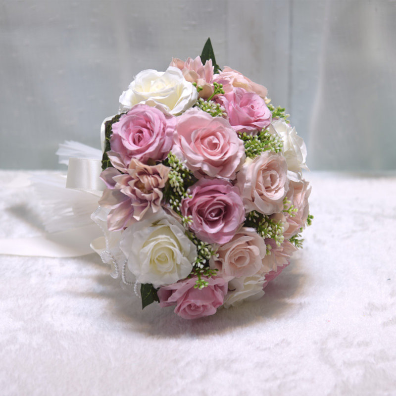 Bouquet de mariage, Mauve