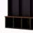 Farmhouse Wooden Style Hall Tree With Arched Design, Practical Entryway Walnut Storage Bench With 5 Black Hooks, Minimalist 4-In-1 Hallway Shoe Cabinet With 7 Cubbies For Mudroom, Living Room-387225589