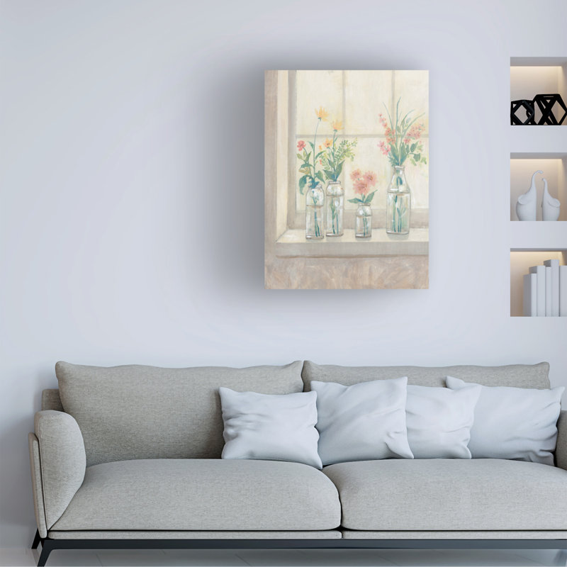«Sunlight Morning II» par Timothy O 'Toole - peinture sur toile tendue, H 19 po x l 14 po x P 2 po