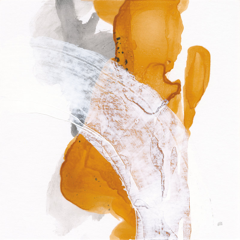 «Amber Wash II» par Chris Paschke - impression sur toile tendue, H 12 po x l 12 po, Non, Toile tendue