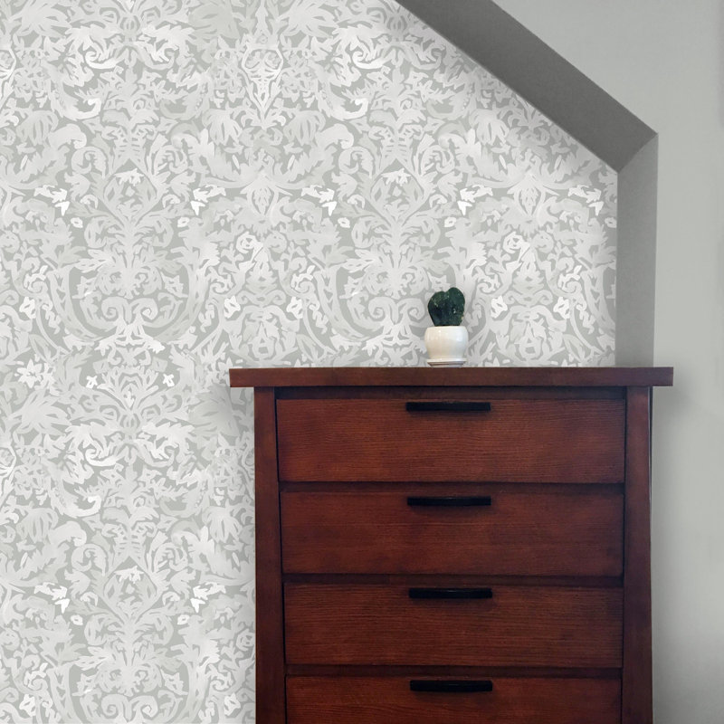 Rouleau de papier peint Simonton, Gris