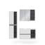 Bostyn Wall Bathroom Storage Furniture Set