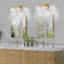 Éclairage pour salle de bain 3 lumières en laiton avec 3 modes de couleur et abat-jour en verre transparent-1915872240-1899122920