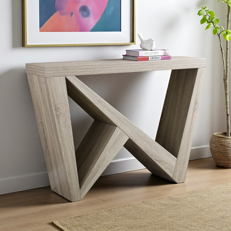 Console Blinny l 47,25 po, Taupe foncé