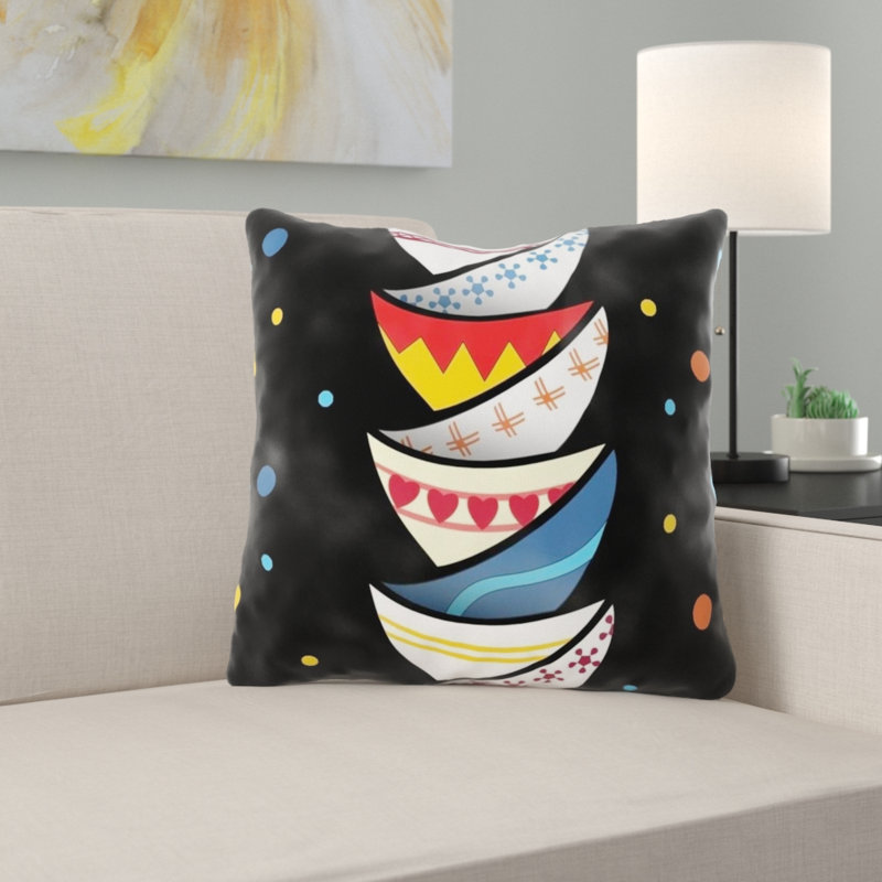 Reversible Throw Pillow, Indoor