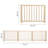 Noemi 17" H Free Standing Dog Gate