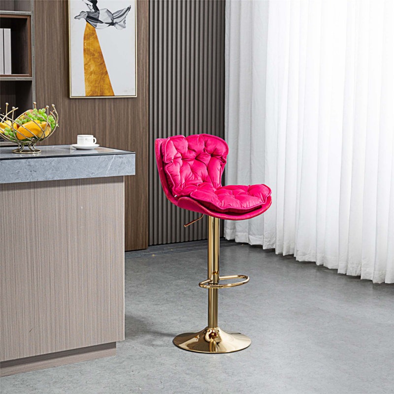 Tabourets Abreu, Rose rouge, 1