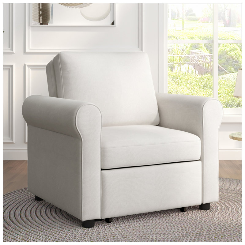 Chaises d'appoint pour le salon, Crème, crème