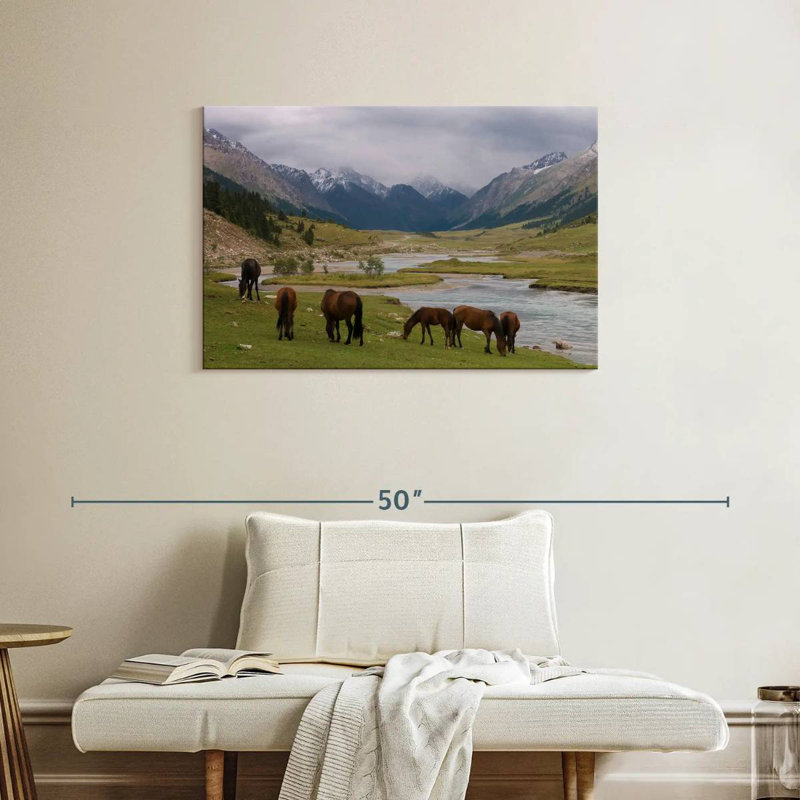 Karakol Horses, 24" H x 36" W