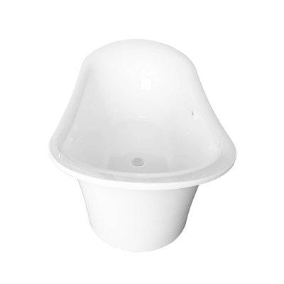 Campbell 67'' x 31.5'' Soaking Acrylic Bathtub